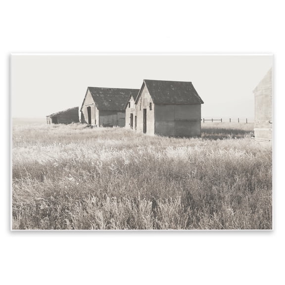 Stupell Industries Farmhouse Rural Barn Grassland Field Wall Plaque Art, 19 x 13, by Carol Robinson