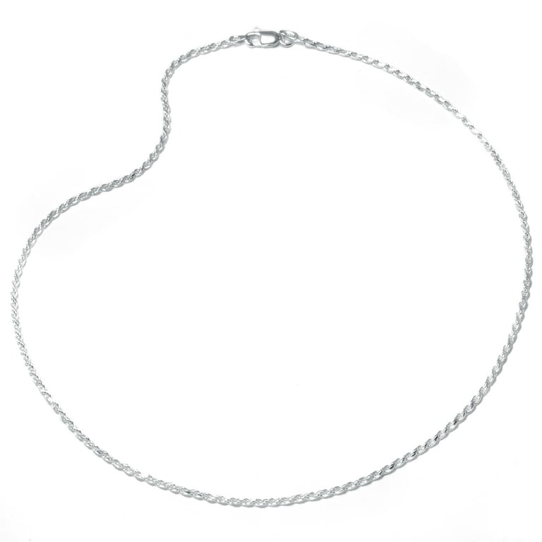 20 sterling 2024 silver rope chain