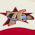 thumbnail image 3 of Men's Mitchell & Ness Cream Philadelphia 76ers Hardwood Classics 76 Originals Collection Head Coach Hoodie, 3 of 5