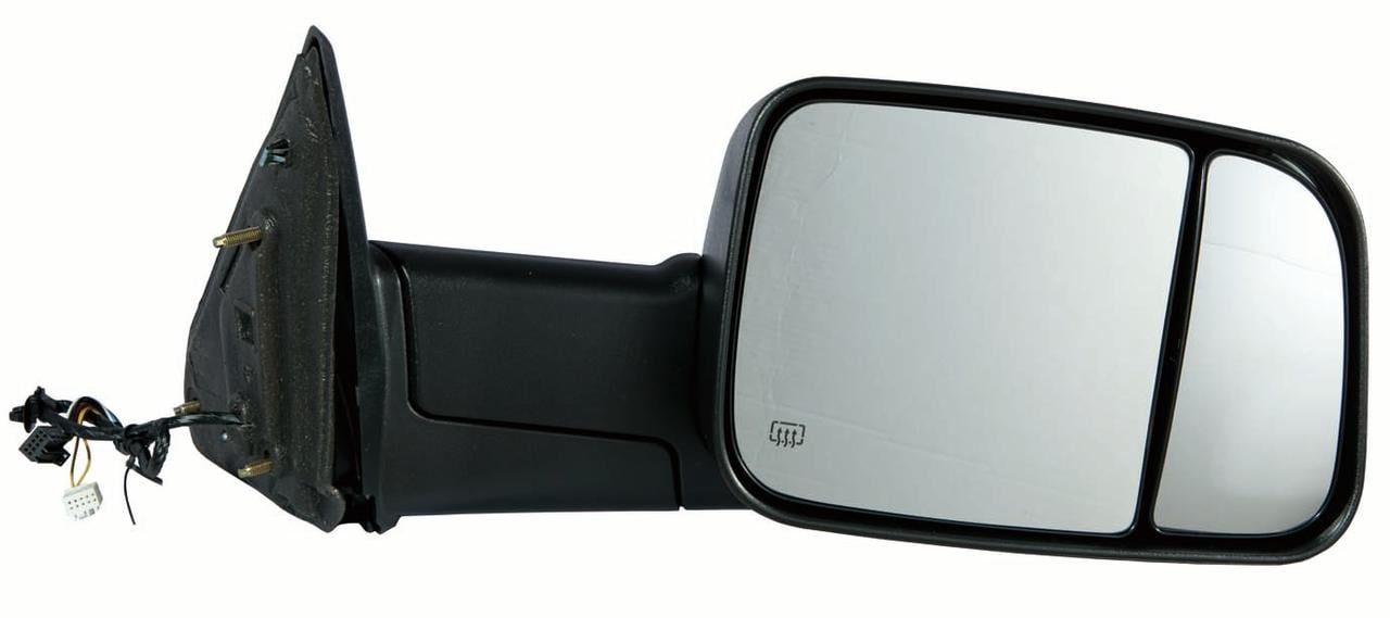 New Passenger Side Textured Black Door Mirror For Ram 2500 2011-2012 CH1321315 