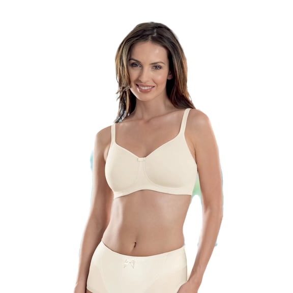 Anita Care Tonya Women`s Padded Wire-free Mastectomy Bra, 40AA, champagne