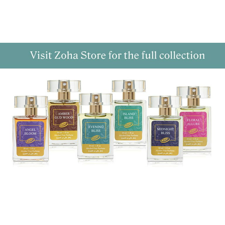 Zoha Arabian Jasmine (Mogra) Perfume Oil Women's Fragrance, Alcohol-Free,  Arabian Perfume for Women and Men, Hypoallergenic, Travel Size Fragrance  Oil Roll On Perfume - 5 ML 