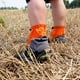 thumbnail image 4 of Pasas de nieve Correr al aire libre Polvo a prueba de polvo 20D Silicon Recubierto Plaid Abrafas de rasguño Snap Gancho Zapatos Protección Cubierta Naranja seitruly OD020012-03, 4 of 7