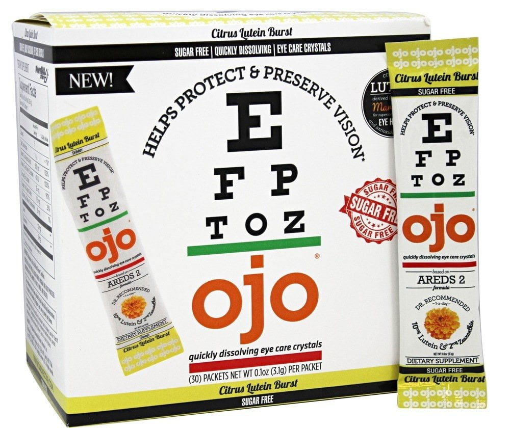 Ojo Eye Crystals Eye Care Crystals Quickly Dissolving Sugar Free