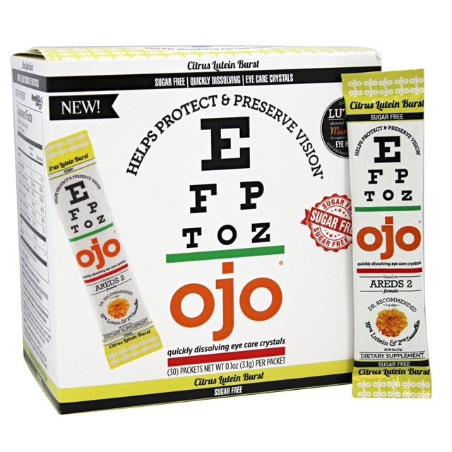 Ojo Eye Crystals Eye Care Crystals Quickly Dissolving Sugar Free