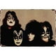thumbnail image 1 of Chapa Beso Metal Retro Pintura Hierro Rectangular Pared para Y Bar 30x20cm, 1 of 9