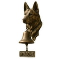 thumbnail image 2 of Retro German Shepherd Welcome Doorbell – Metal Wall-Mounted Decor for Farmhouse & Housewarming, 2 of 4