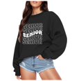 thumbnail image 1 of EHQJNJ Sweatshirts Graphiques Col Rond Femmes Cropped Automne et Hiver Sweatshirts Imprimés Femmes Sweatshirts Oversize Sweatshirts pour Femmes Graphique Tendance, 1 of 6