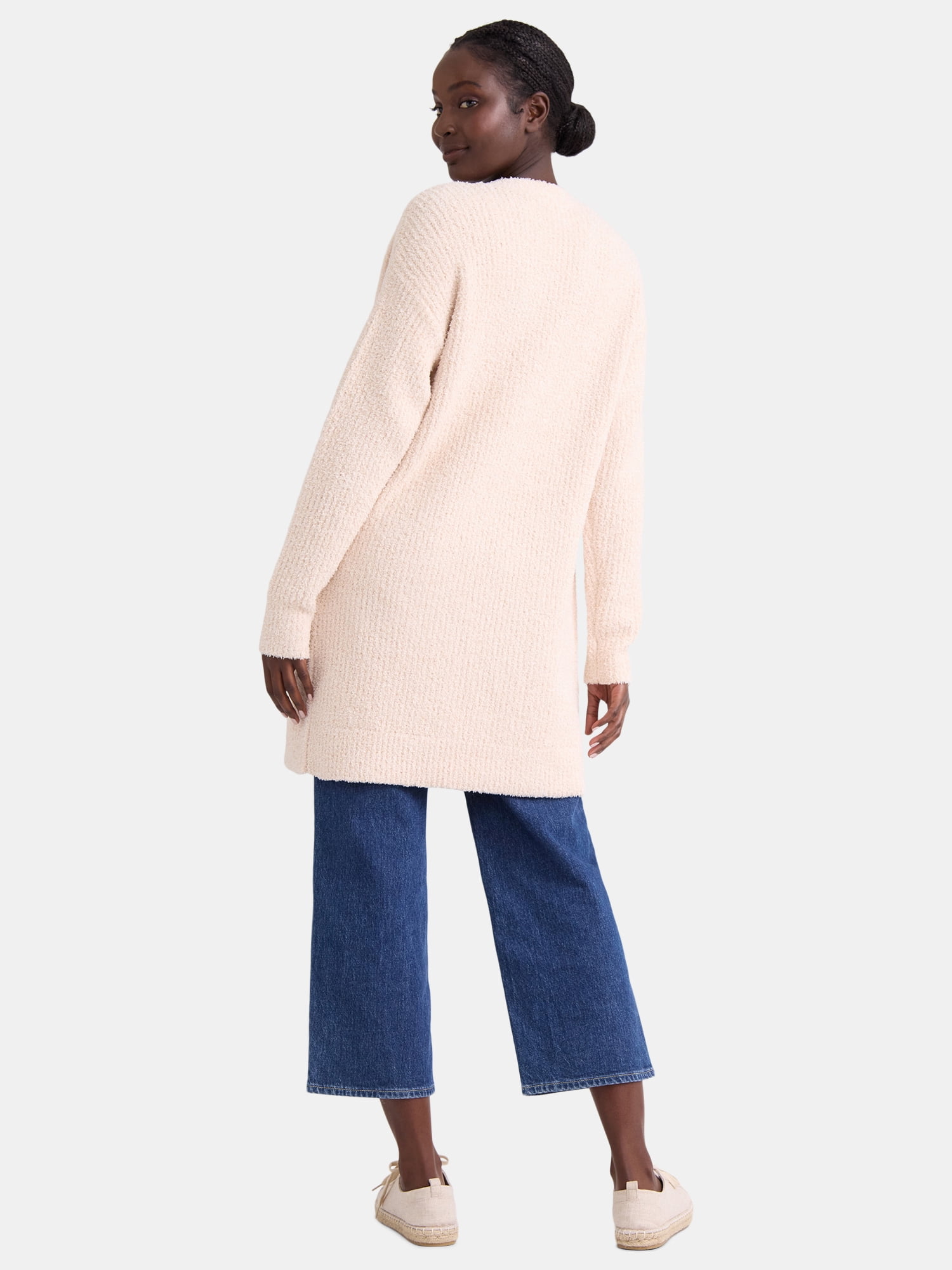 Time and Tru Women's Super Soft Cardigan, Size XS-XXXL