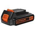 thumbnail image 2 of BLACK+DECKER 20V MAX* POWERCONNECT 1.5Ah Lithium Ion Battery (LBXR20), 2 of 9