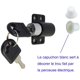 thumbnail image 2 of 4 paquetes de cerraduras de seguridad para puertas y ventanas con llave, cerradura de seguridad para ventanas para niños, cerradura de puerta corrediza, perno de armario de patio, cerraduras antirrob, 2 of 5