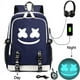 thumbnail image 5 of mochila marshmello, música electrónica, malvavisco, mochila top 100 DJ, mochila, 5 of 5