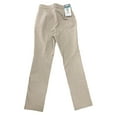 thumbnail image 2 of Rafaella Women's Millenium High Pull On Stretch Pant (Stamford Check Safari, 16), 2 of 3