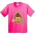 thumbnail image 3 of Inktastic Gingerbread House Christmas Youth T-Shirt, 3 of 5