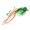 1, variant on Realistic Frog Baits Professional Floating Soft Frog Lures Artificial 3D Eye for Freshwaters and Saltwater Fishing