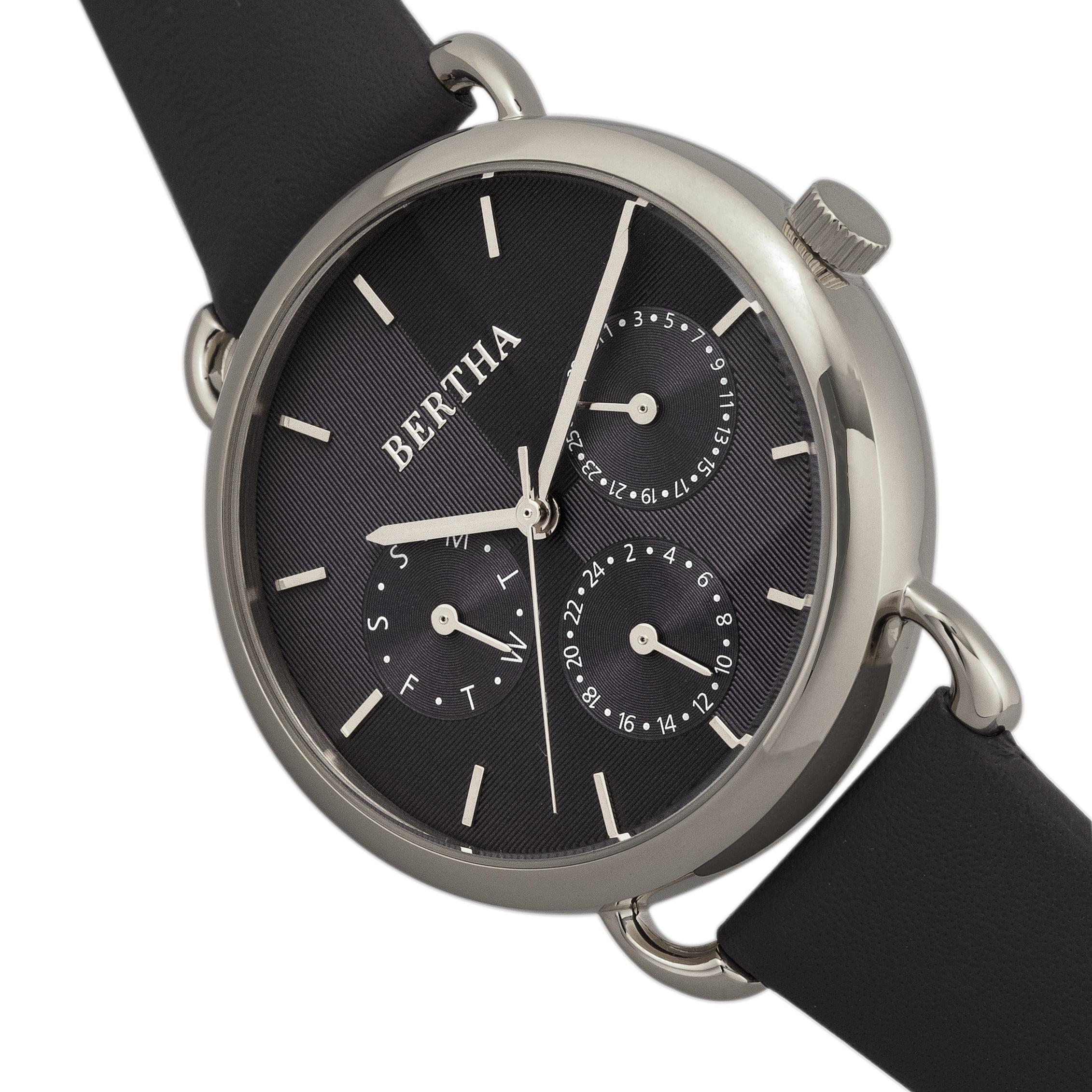 Bertha Gwen Black Dial Ladies Watch BR8303 - Walmart.com display picture 1