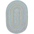 thumbnail image 1 of Rhody Rug PT07R024X036 2 x 3 in. Playtime Aqua Blue & Multicolor Oval Rug, 1 of 1