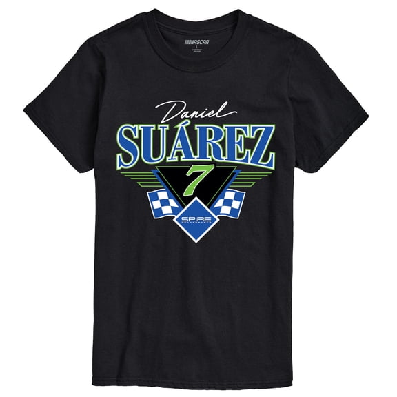 NASCAR - Daniel Suárez No. 7 - Men's Short Sleeve Graphic T-Shirt