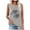 Gray, variant on Drses Womens Tank Tops Summer T Shirts Sleeveless Casual Loose Beach Tunic Blouses