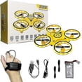 thumbnail image 4 of New Mini Drone For Kids,gesture Control Drone,hand Operated Drones With Sensorindoor Drone For Kids,small Rc Quadcopter,360 Flips,with Led Light fast, 4 of 5