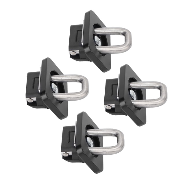 Anclajes De Pared Lateral Para Plataforma De Camión, Kit De Anclaje De Amarre Para Camiones Con Cojinete De Acero Inoxidable De 1000 Libras Para Vehículos