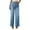 10#Blue, variant on Women's Ultra Soft Mid-Rise Wide Leg JeansDark Gray L