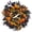 20 Inch Black 2, variant on Garvee Halloween Wreath for Front Door, 18 Inch/20 Inch Fall Wreath for Indoor Outdoor Wall Window Porch Patio Garden Farmhouse Home Party Prom Decoration