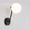 A, variant on Minimalist Glass Ball Wall Lamp Wall Lighting Fixtures For Indoor Bathroom Bedroom Wall Sconce