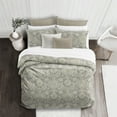 thumbnail image 3 of 6ix Tailors Osha Taupe/Beige Comforter and Pillow Sham(s) Set California King, 3 of 5