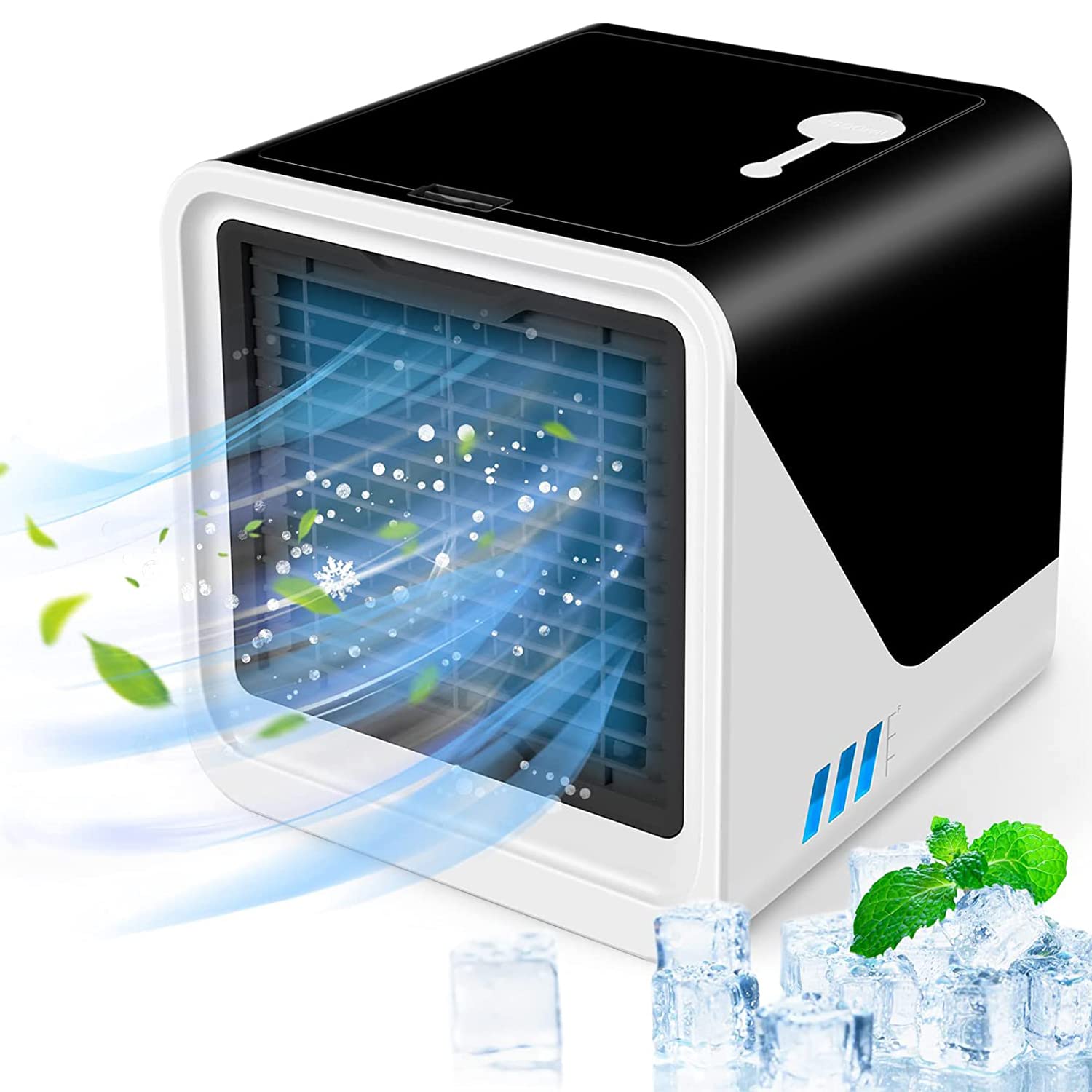 inkmin Portable Air Conditioner Fan, 3 in 1 Evaporative Air Cooler With