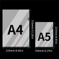 CYXLFZH L Type Plastic Folder Project Pockets Transparent Clear