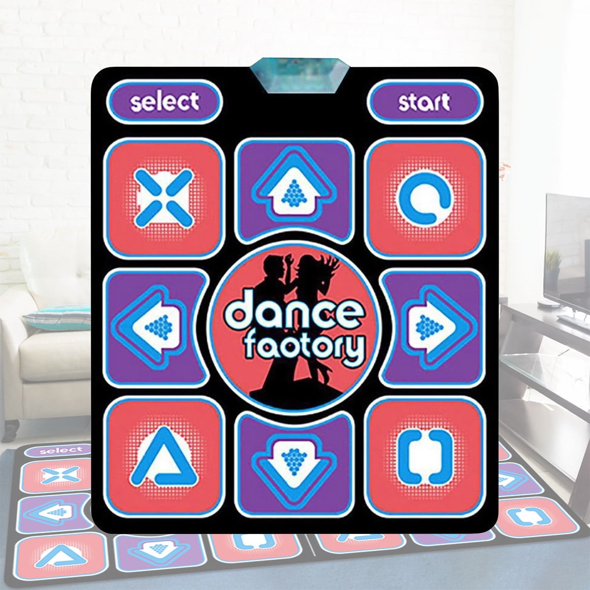 Dance Mat for Kids Adults, User Wireless Dancer Step Pads NonSlip