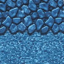 Harris 24' Round Beaded, Boulder Swirl, 48 Inch, 20 Gauge Above Ground Pool Liner