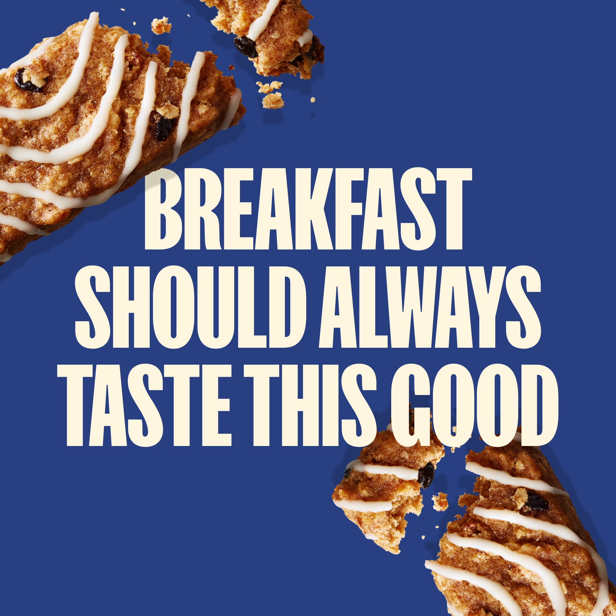 (6 pack) MadeGood Blueberry Morning Bar, 5 Healthy Breakfast Bars, 1.06 Oz Each