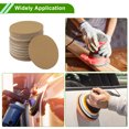 thumbnail image 4 of Unique Bargains Universal 5" 100 Grit Sanding Discs Hook Loop Sanding Sheets Aluminum Oxide 100Pcs, 4 of 6