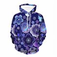 thumbnail image 3 of Nueva sudadera con capucha con estampado de flores en 3D, sudadera con gráfico floral a la moda, jerséis de manga larga estilo Harajuku, ropa urbana para mujer, 3 of 5