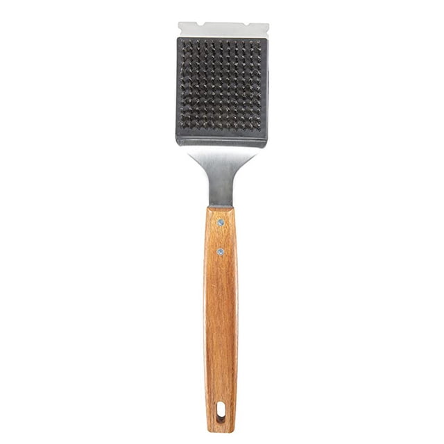 Toystoory Cepillo de limpieza para barbacoa de acero inoxidable Grilling Companion Cepillo para barbacoa de acero inoxidable Eléctrico Estufas de camping