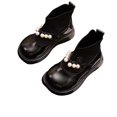 thumbnail image 7 of LvhaoGJOB Sock Boots for Kids Stretchy Knit Shaft Pearl Decoration sock boots ankle boots All Season Footwear, 7 of 7