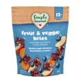 thumbnail image 1 of Simply Gourmet Fruit & Veggie Bites Snacks, Blueberry Apple with Quinoa, 12 Months+, 1 of 6