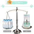 thumbnail image 2 of Automatic Feeder for Small and Medium-Sized Pets Automatic Feed and Watering Set 3.8l, Travel Feeder and Water Dispenser for Dogs, Cats, Pets, Animals, 2 of 7