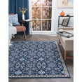 thumbnail image 3 of Tayse Hampton Area Rug HMP3809 Traditional Gray Rings Swirls 9' 3" x 12' 6" Rectangle, 3 of 11