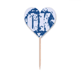 thumbnail image 1 of OK Design Round Illustration Pattern Toothpick Flags Heart Lable Cupcake Picks, 1 of 3