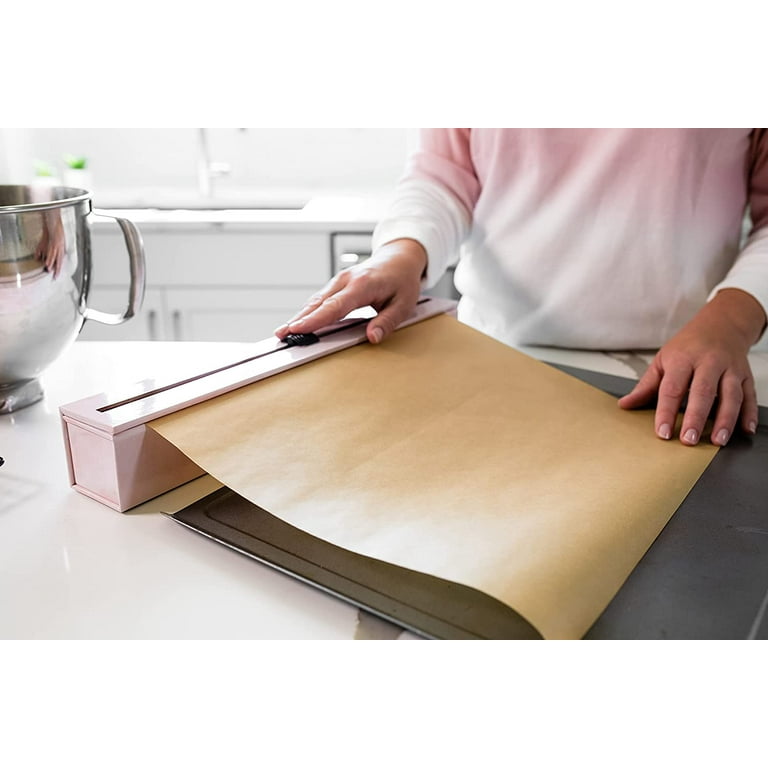 ChicWrap Baker's Tools Parchment Paper Dispenser with 15x 41 Sq. Ft Roll of  Culinary Parchment Paper 