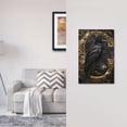 thumbnail image 5 of Daiia Gothic Raven Portrait Pattern Decorator Wall Plate Child Safe Outlet Cover, Switch and Outlet Covers,Size 1-Gang 5.0" x3.0" , Polycarbonate Thermoplastic-Style V, 5 of 6