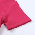 thumbnail image 4 of Esaierr Girls 2Pcs Tees Set for Kids Baby,Short Sleeve Crewneck T-Shir + Flare Pants Set Newborn Lounger Outfits Clothes Set Toddle Girls Summer Outfits，Size 18M-10Years, 4 of 9