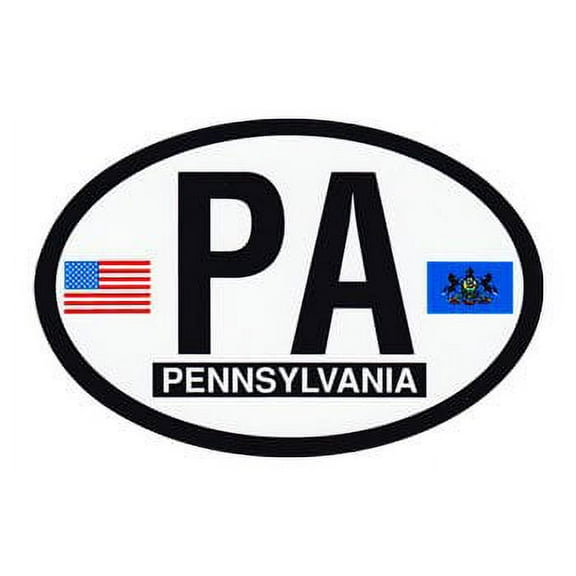 Pennsylvania Oval Decal