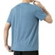 thumbnail image 2 of Blusas y camisas de manga corta y cuello redondo para hombre, transpirables, ajustadas, de verano, deportivas, de secado rápido, de manga corta y cuello redondo., 2 of 7