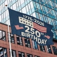 thumbnail image 7 of 250Th Anniversary Us Flag Decoration, Single-Sided Flag, M1Pc, 1776-2026 Birthday Commemoration, American Flag For Display, Patriotic Decor For S/Teens, 7 of 7