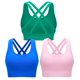thumbnail image 1 of Sujetador deportivo RUNNING GIRL High Support para mujer, azul/rosa/verde, 1 of 6