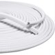 thumbnail image 2 of 4M Car Door Edge Protector Rubber Metal Door Edge Bumper Protector U Shape Guard Strip Car Boat White, 2 of 5